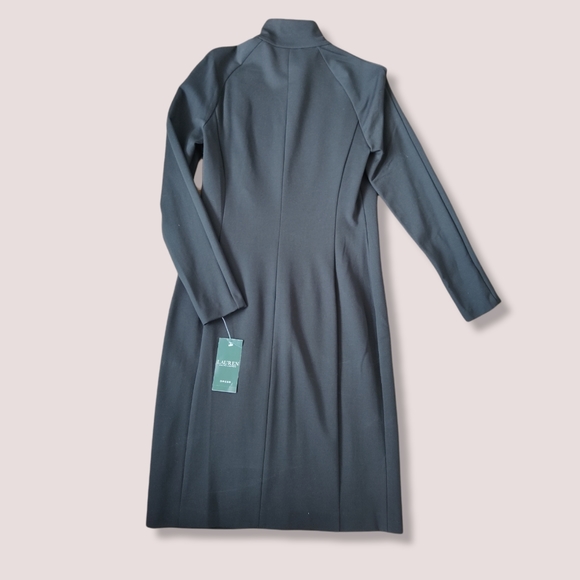 NWT Ralph Lauren Mock Neck Zip Dress - Picture 7 of 11